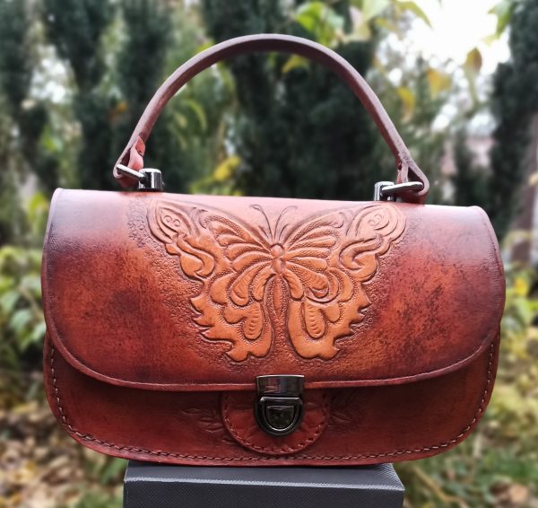 Кожаная сумочка